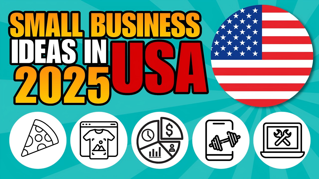 🇺🇸 5 Small Business Ideas in USA in 2025 | Best Small Business to Start in USA 2025