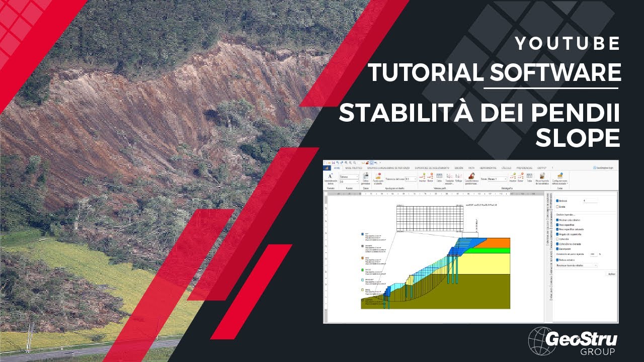 Tutorial Software: Stabilità dei pendii - Slope