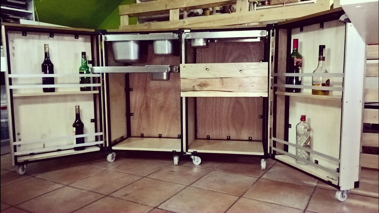 Barra Móvil de Coctelería. Parte 1