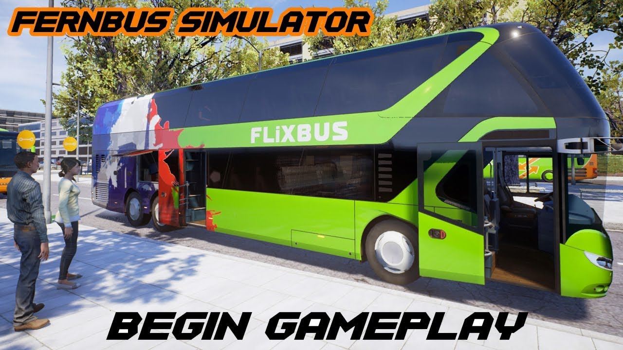 Fernbus Simulator - Begin Gameplay Moments PC/STEAM HD