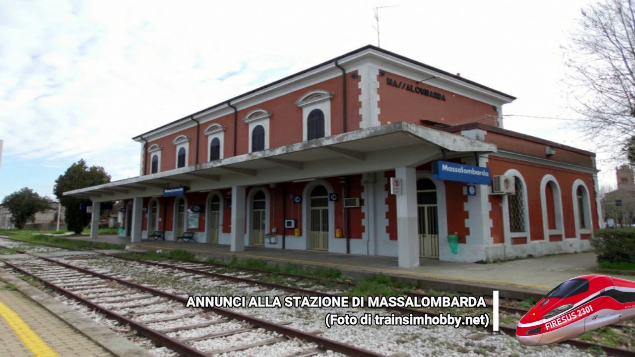 Annunci alla stazione di Massalombarda (2020)