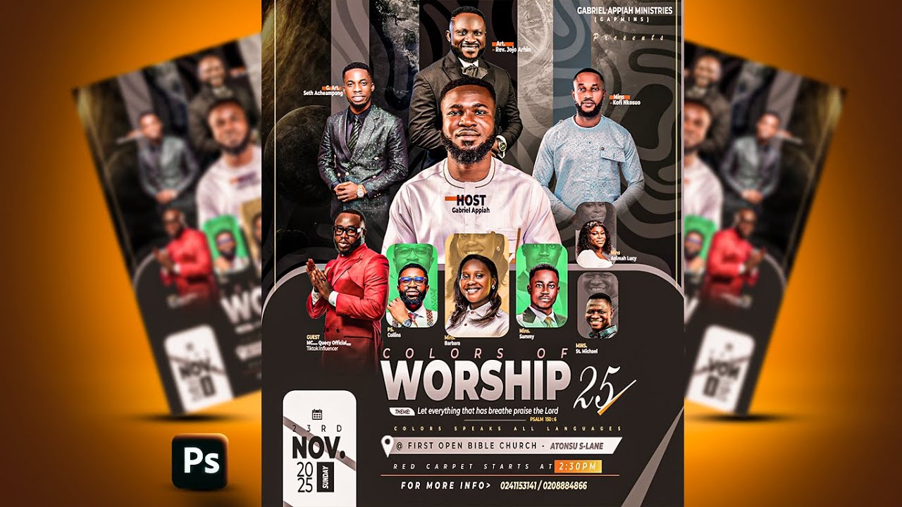 HOW TO DESIGN A CHURCH FLYER