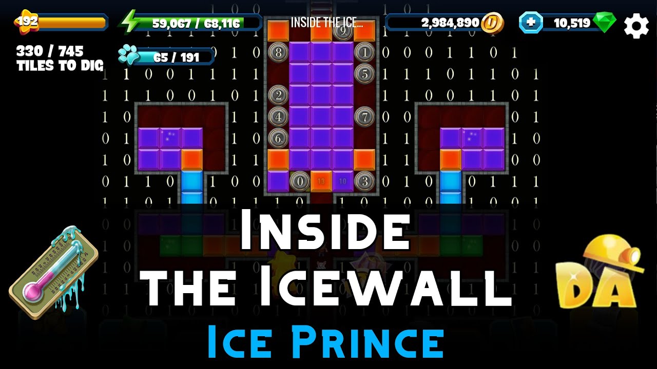 Inside the Icewall | Ice Prince #4 | Diggy's Adventure