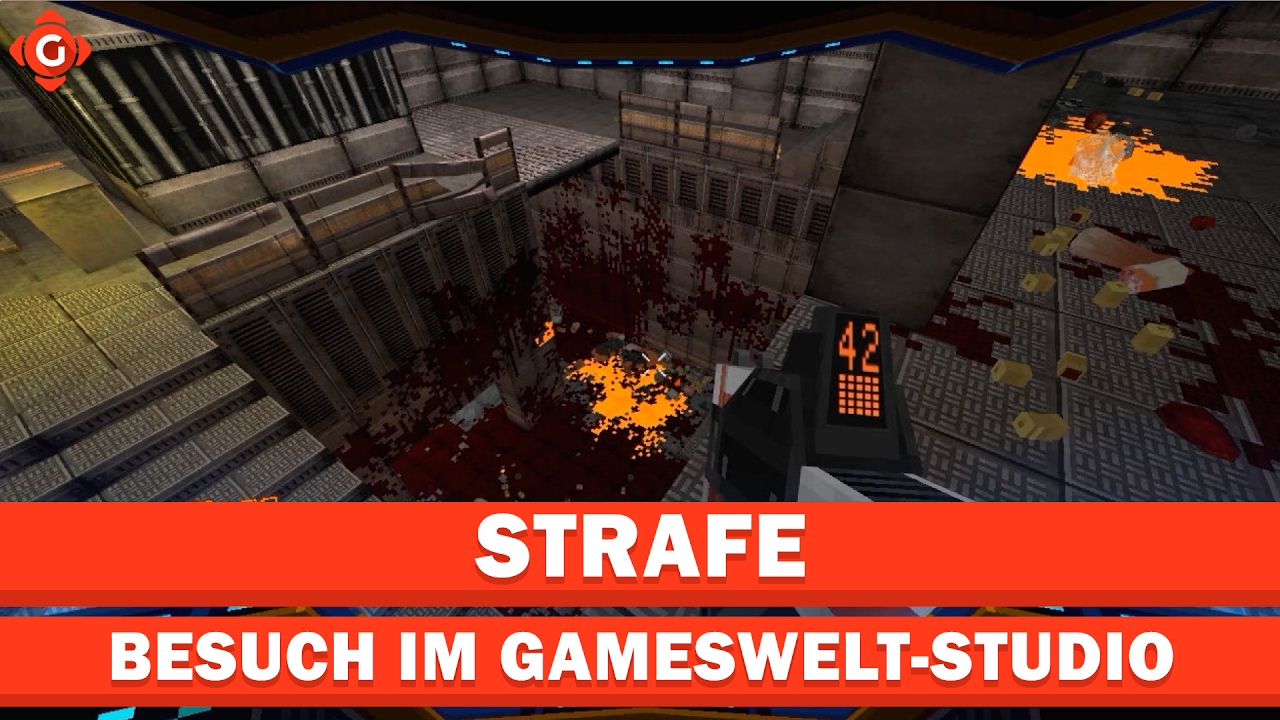 STRAFE muss sein | Besuch im Gameswelt-Studio