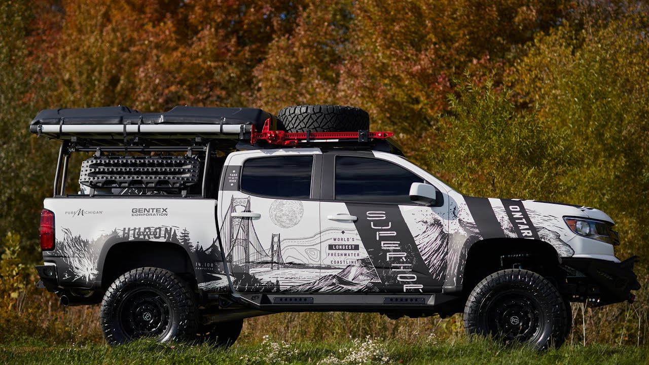 SEMA 2018 - Gentex Michigan-Themed Chevy Colorado