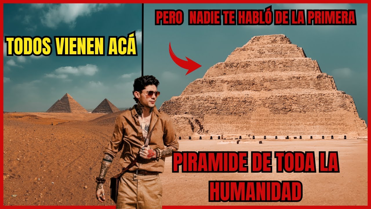 Todos van a Giza… pero NADIE te cuenta sobre la PRIMERA Pirámide de la Historia|Secretos de Saqqara