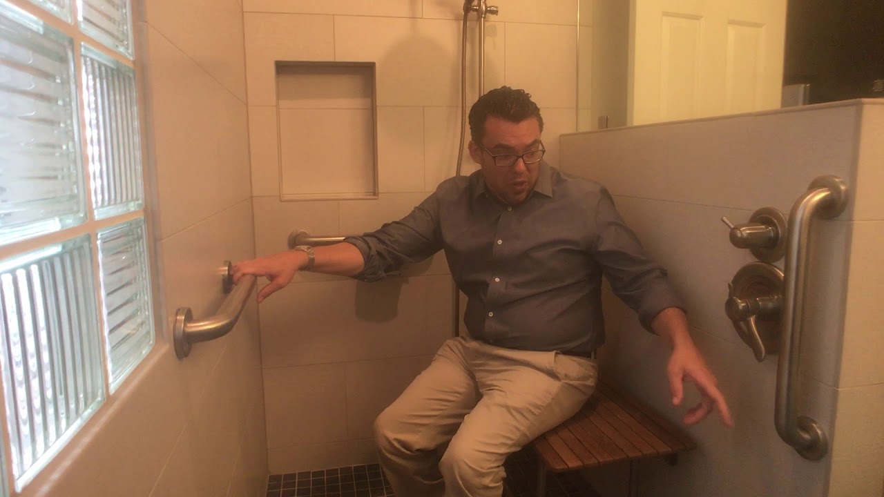 Roll-In Shower