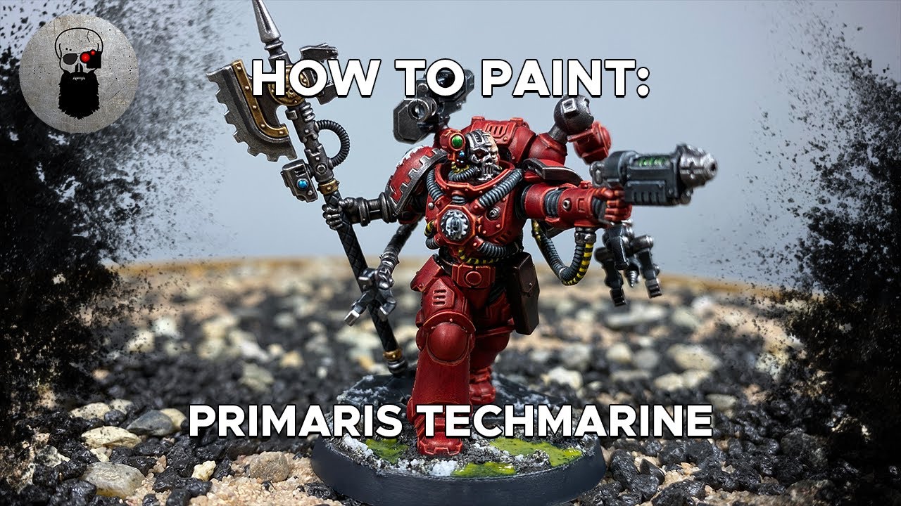Contrast+ How to Paint: Primaris Techmarine