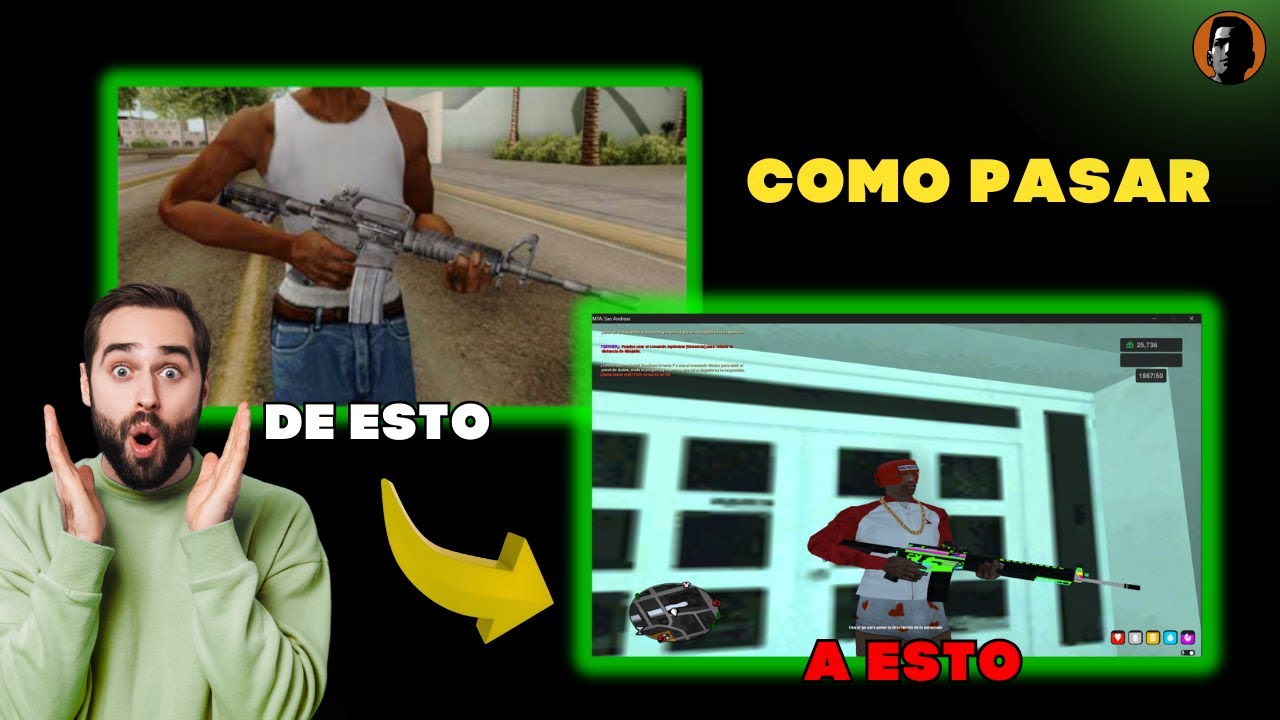 COMO PONER MOD DE ARMAS EN MTA San Andreas ‐ ElielDroid