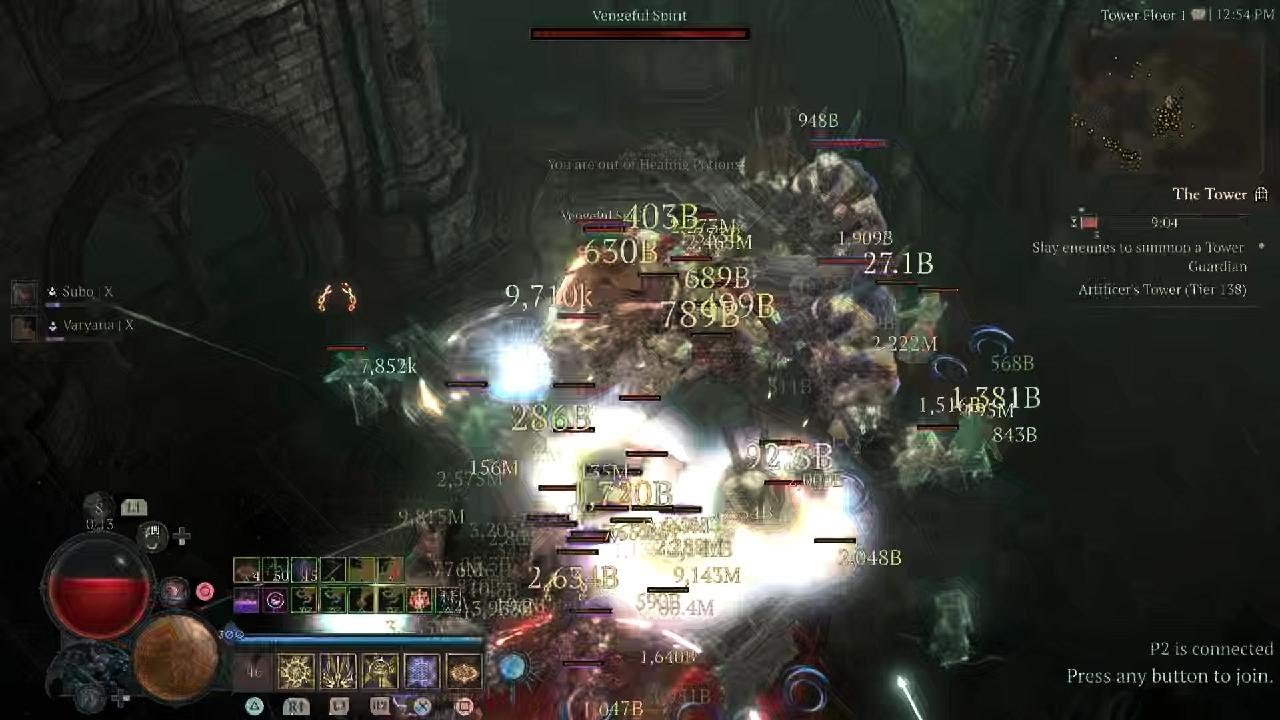 Diablo IV tower 138 pal judge