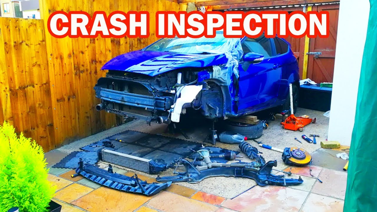 Crash teardown & inspection , FIESTA ST part 2