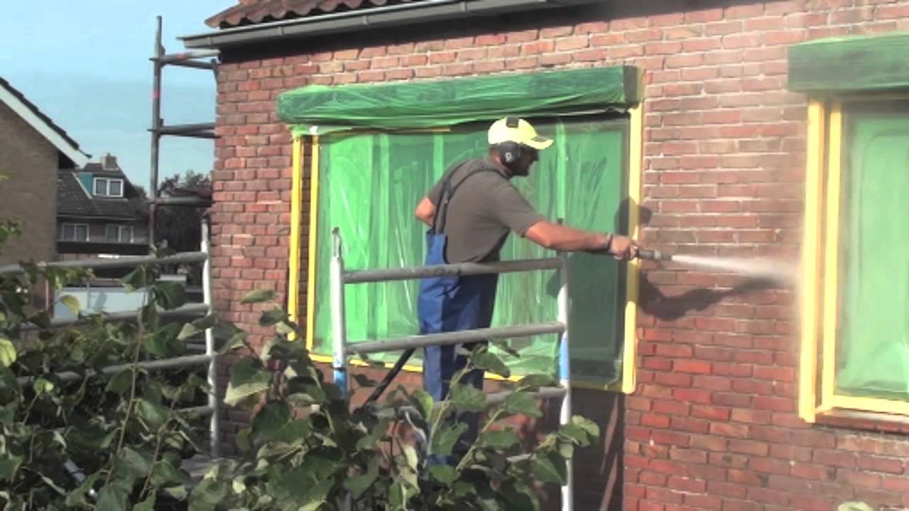 Stef Cleaning Services Gevel stralen