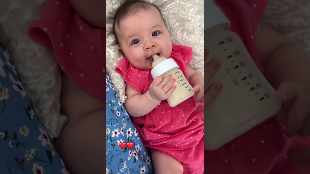 Cute baby drinking milk #cute #cutebabies #babyshark  #babyvideos #babysmiling #trending #funny