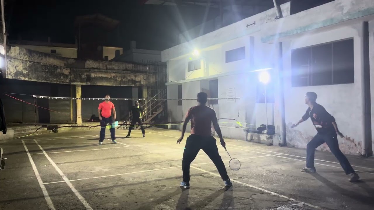 B+ badminton 🏸 match in Rishikesh 