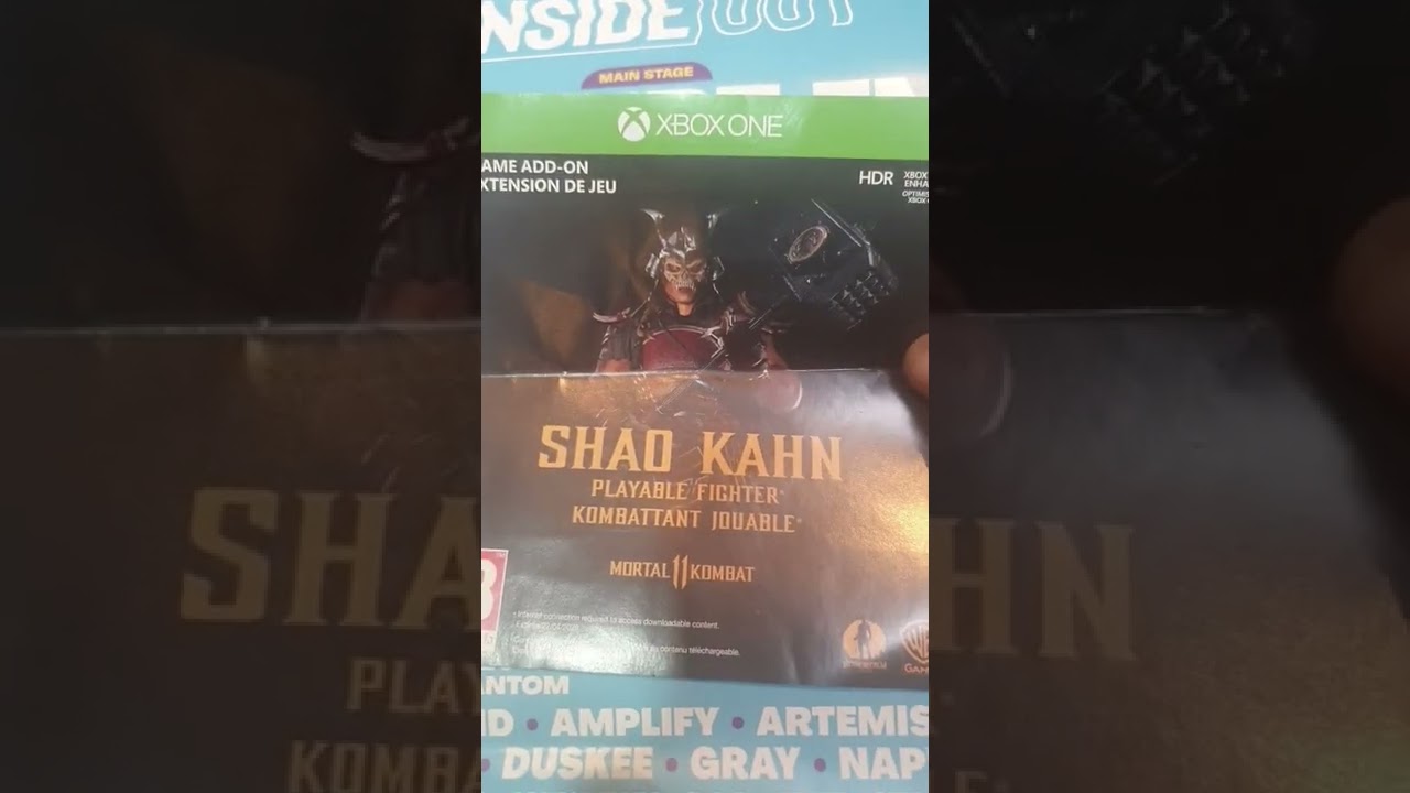 free Shao Kahn character dlc code (MK11)