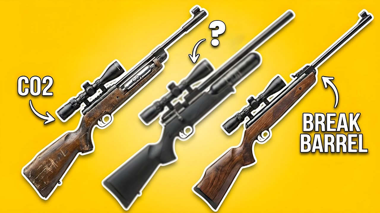 STOP Buying the Wrong Air Rifle! PCP vs CO₂ vs Break Barrel Explained