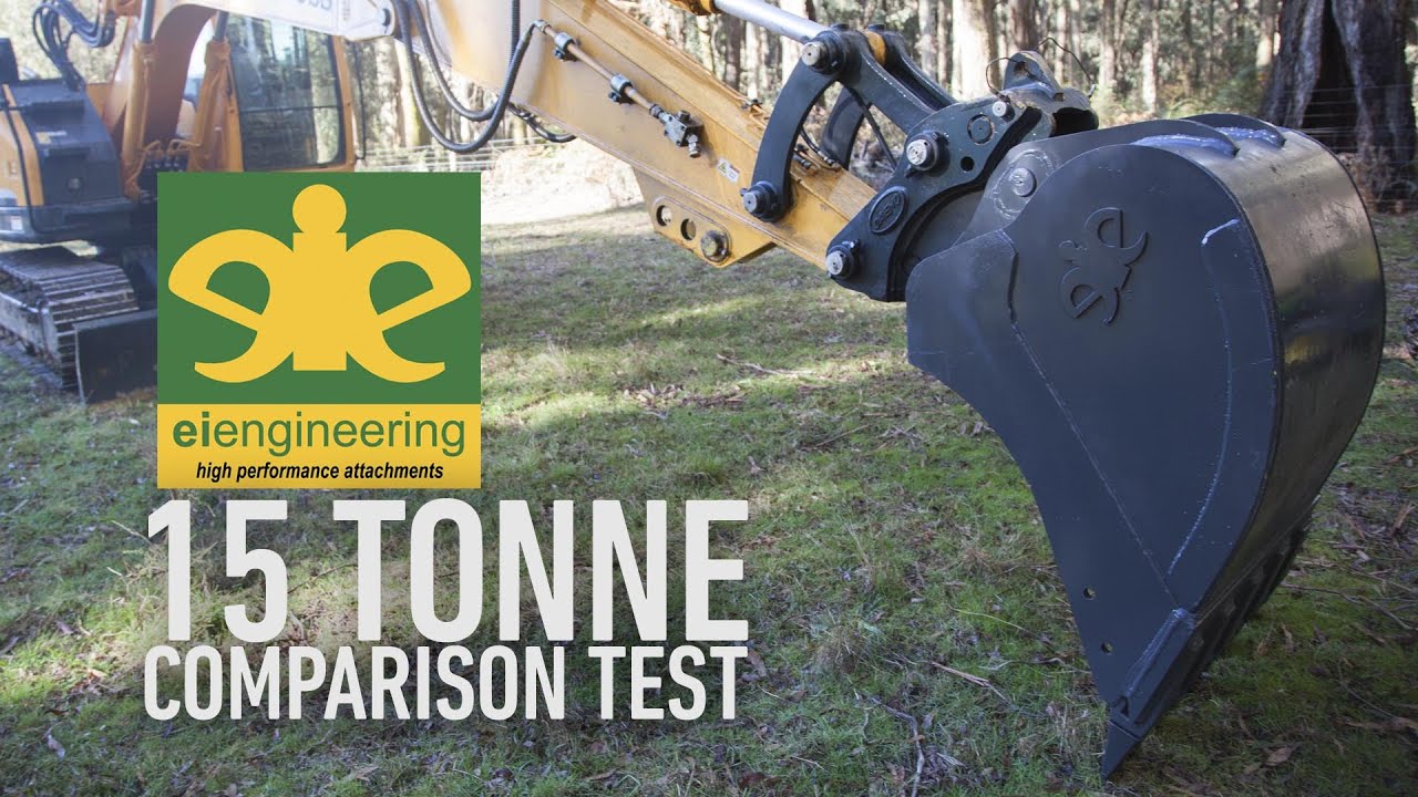 Excavator Bucket Comparison Test - eie vs. Generic