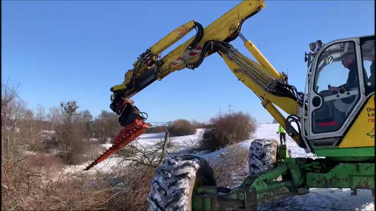 Menzi Muck A91 4x4plus mit Rodeschere