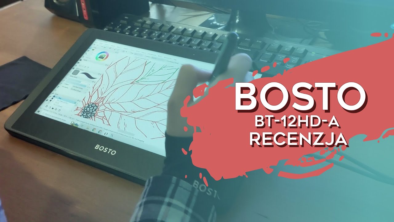 Grafika komputerowa 14 - recenzja tabletu graficznego marki Bosto BT-12HD-A - Turdus Concept