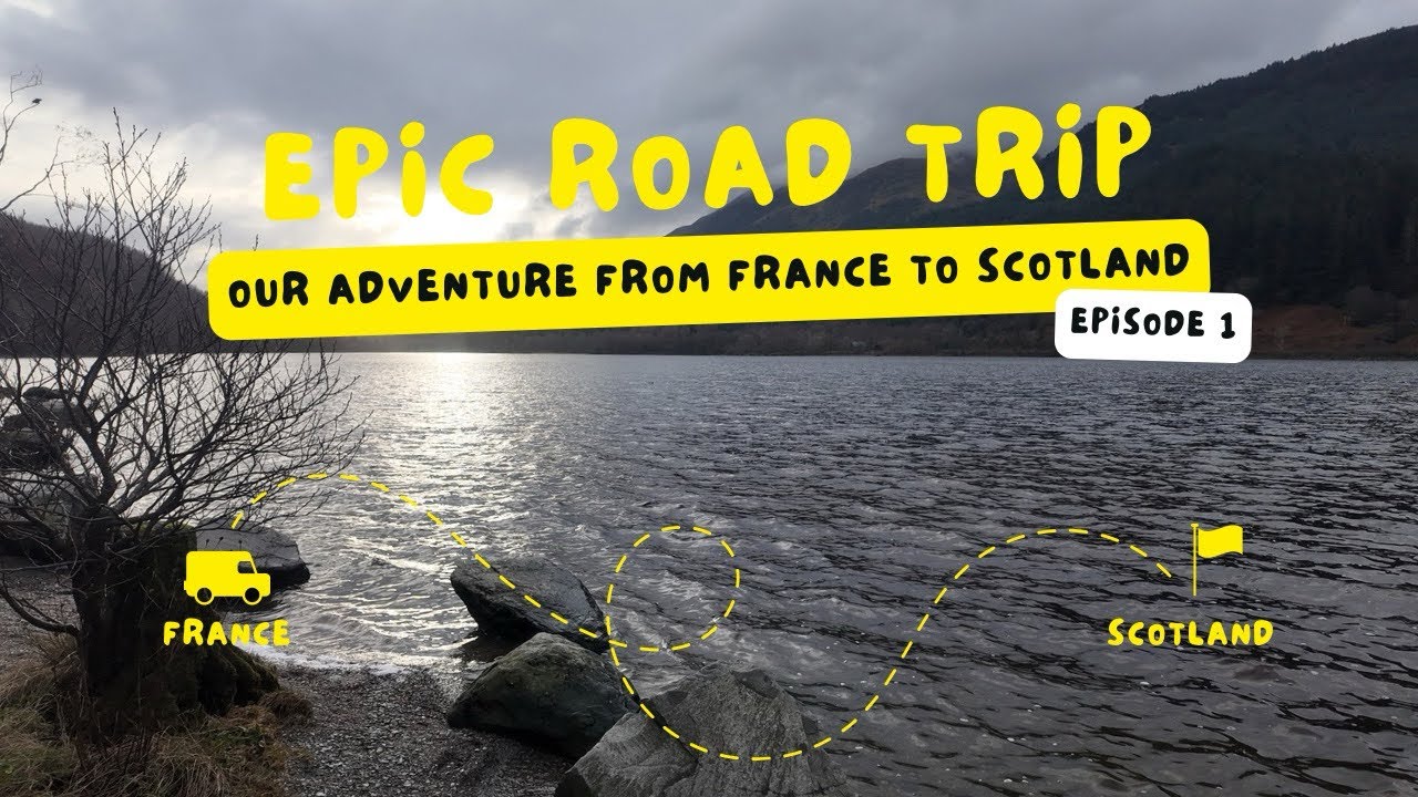 Road trip in Scotland | Day 1 Travel Vlog | Loch Lomond, Nature, Food & Cozy Vibes