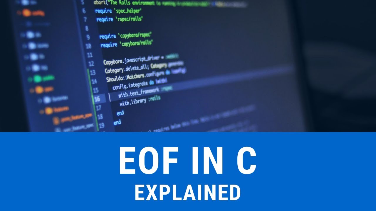 EOF &mdash; Объяснение конца файла &mdash; Программирование на языке C