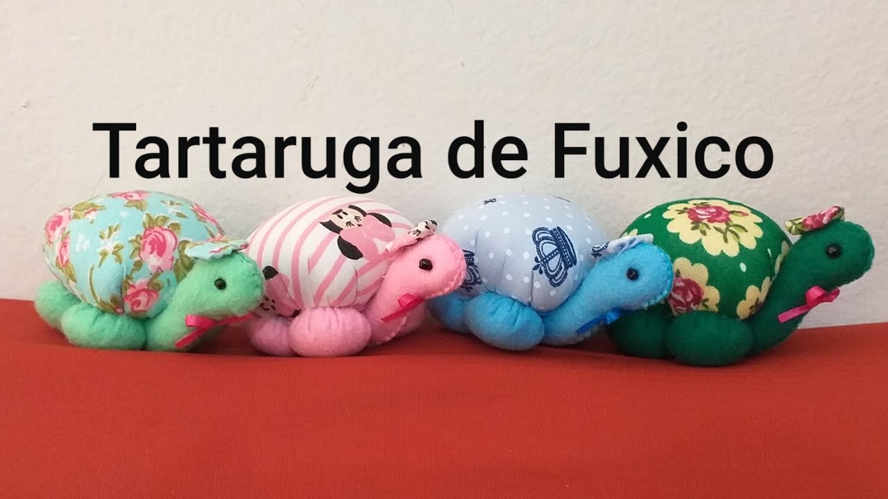 Tartaruga de Fuxico (alfineteiro,chaveiro ou enfeite)