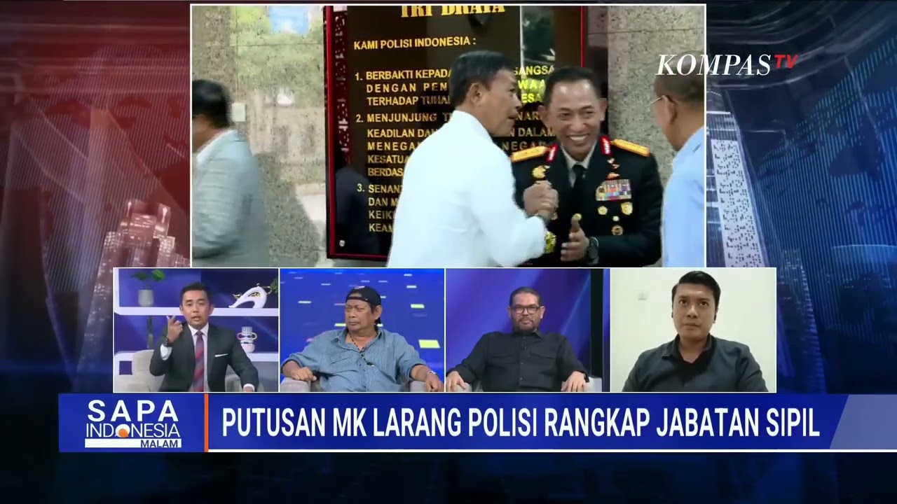 DPR, Penasihat Ahli Kapolri dan Koalisi RFP Bahas Putusan MK Larang Polisi Aktif Isi Jabatan Sipil