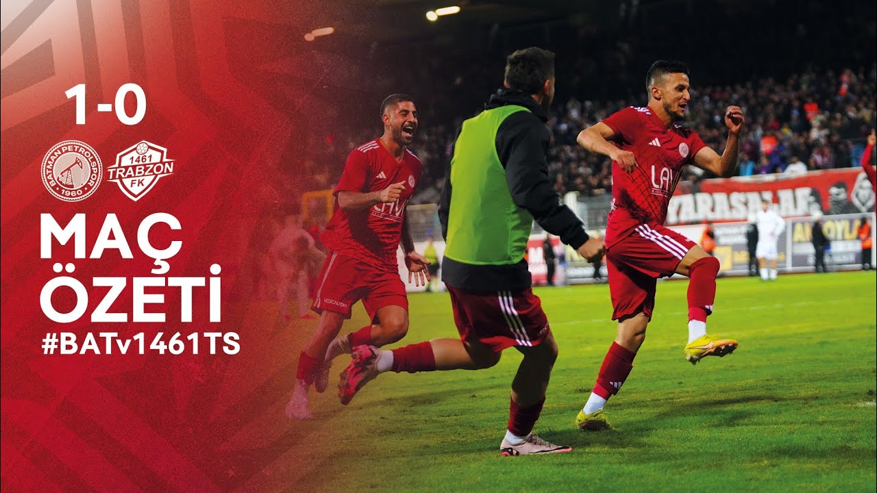 BATMAN PETROLSPOR 1-0 1461 TRABZON FK GENİŞ ÖZET | TFF 2.Lig Beyaz Grup 8. Hafta