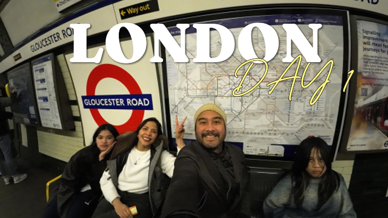 DAY 1 LONDON WINTER WONDERLAND With WULAN, SHALOM, LONDON AND ALRIC 1 JAN 2025