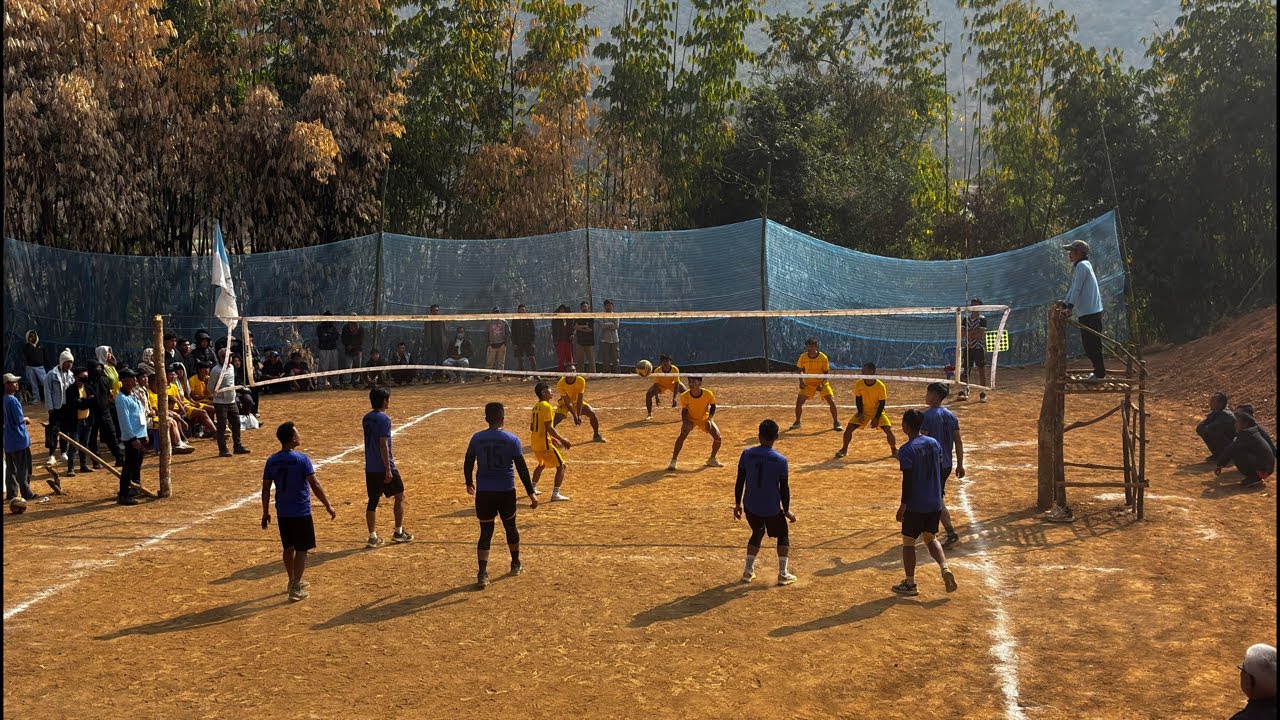 Happy land Vs Nongdam men’s volleyball (TNVSA)