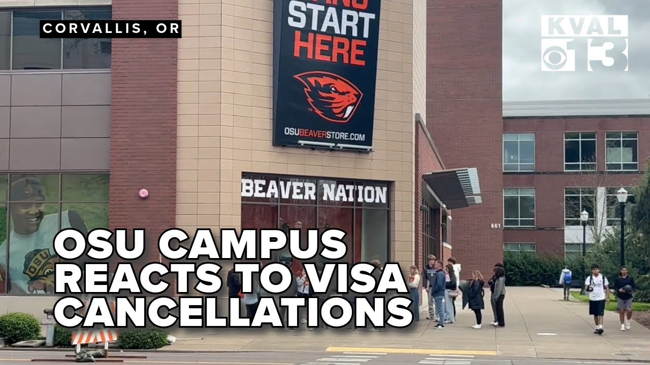 OSU community reacts to sudden visa cancellations, creating uncertainty on campus