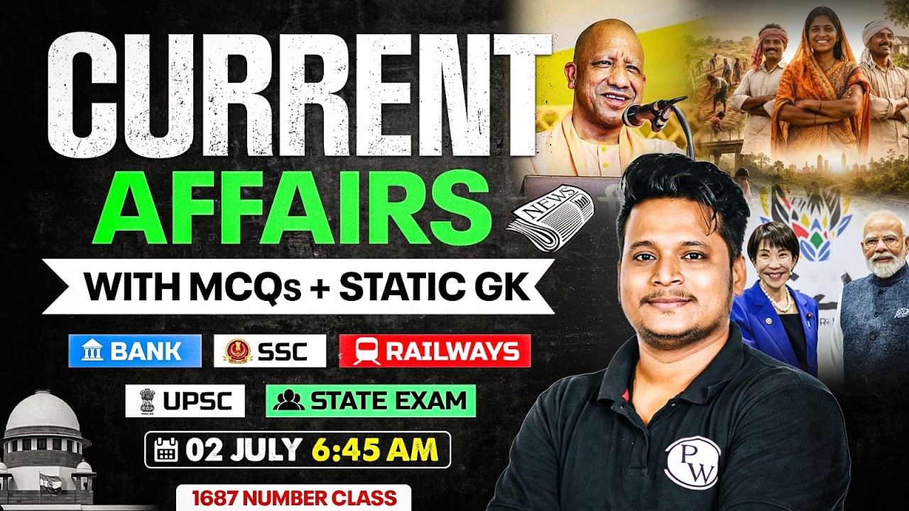 Current Affairs Today | 02 July Current Affairs 2026 | Daily Current Affairs By Raja Sir
