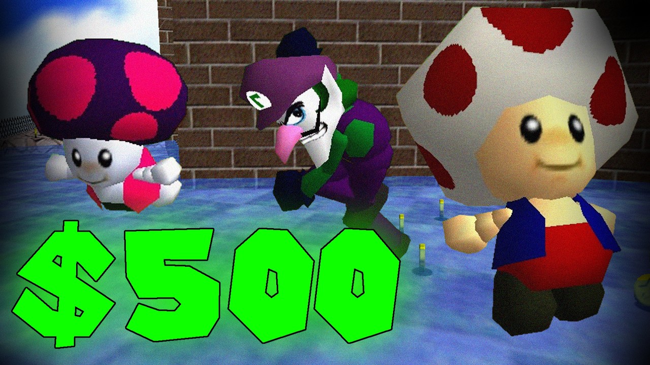 Захватывающая игра в прятки в Super Mario 64!