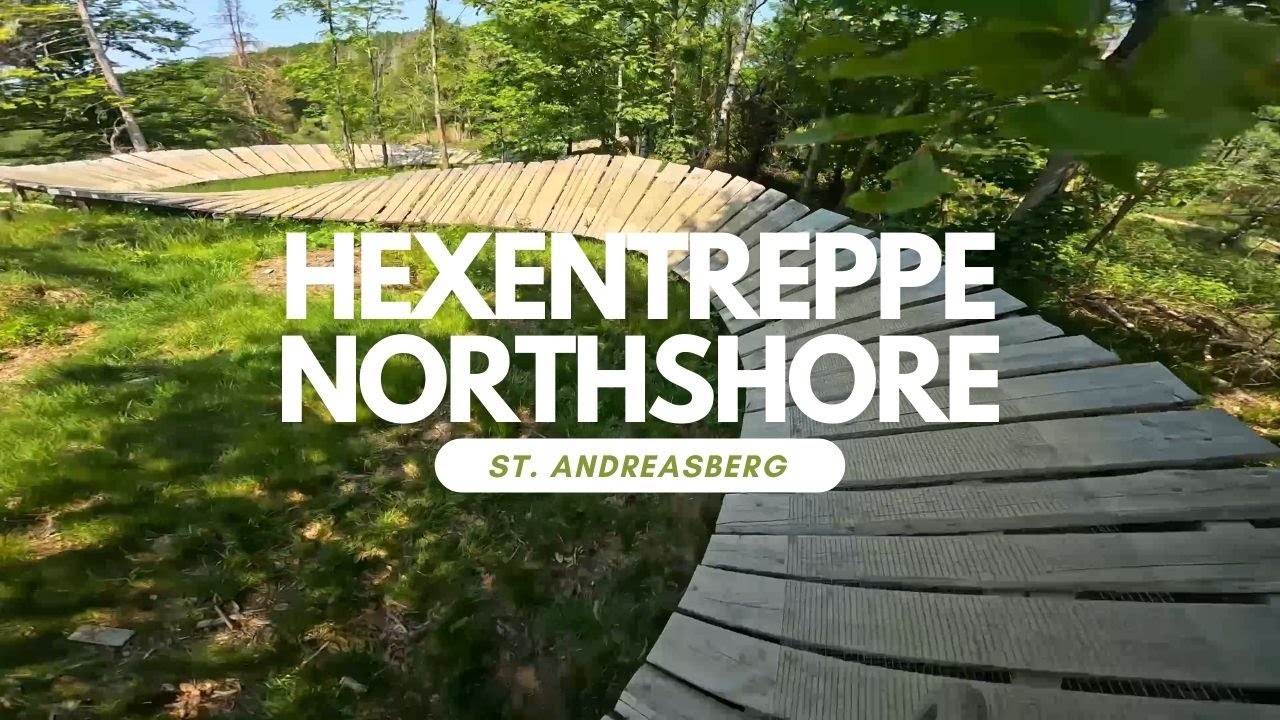 Hexentreppe Funride MSB-X-Trail Bikepark St. Andreasberg im Harz full run POV RAW