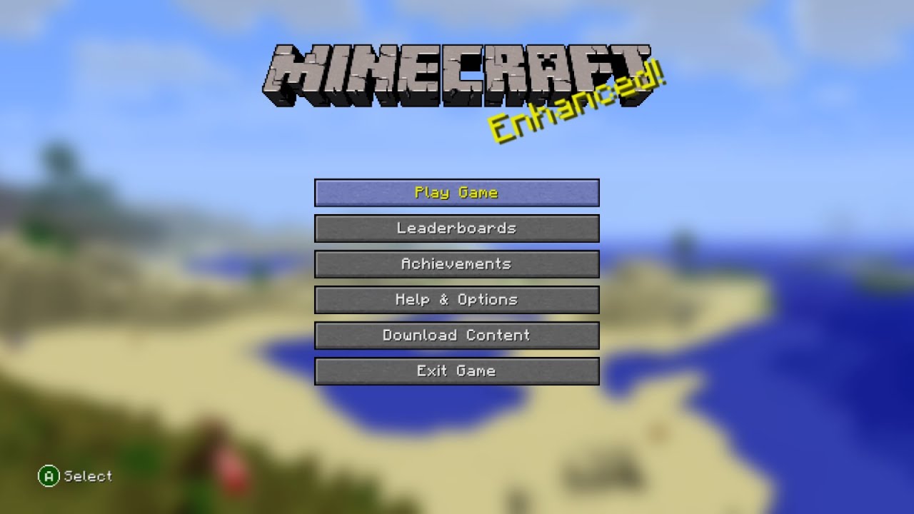 Minecraft: Xbox 360 Edition Pre-release (Minecraft Reloaded) 1.66.0033.0 Gameplay (Xenia)