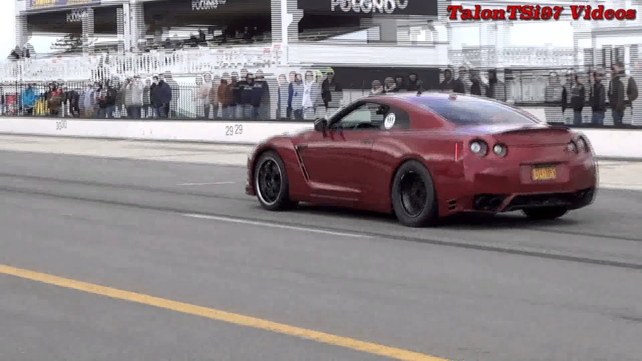 1300HP USE PRO Switzer GT-R 180mph Roll Racing