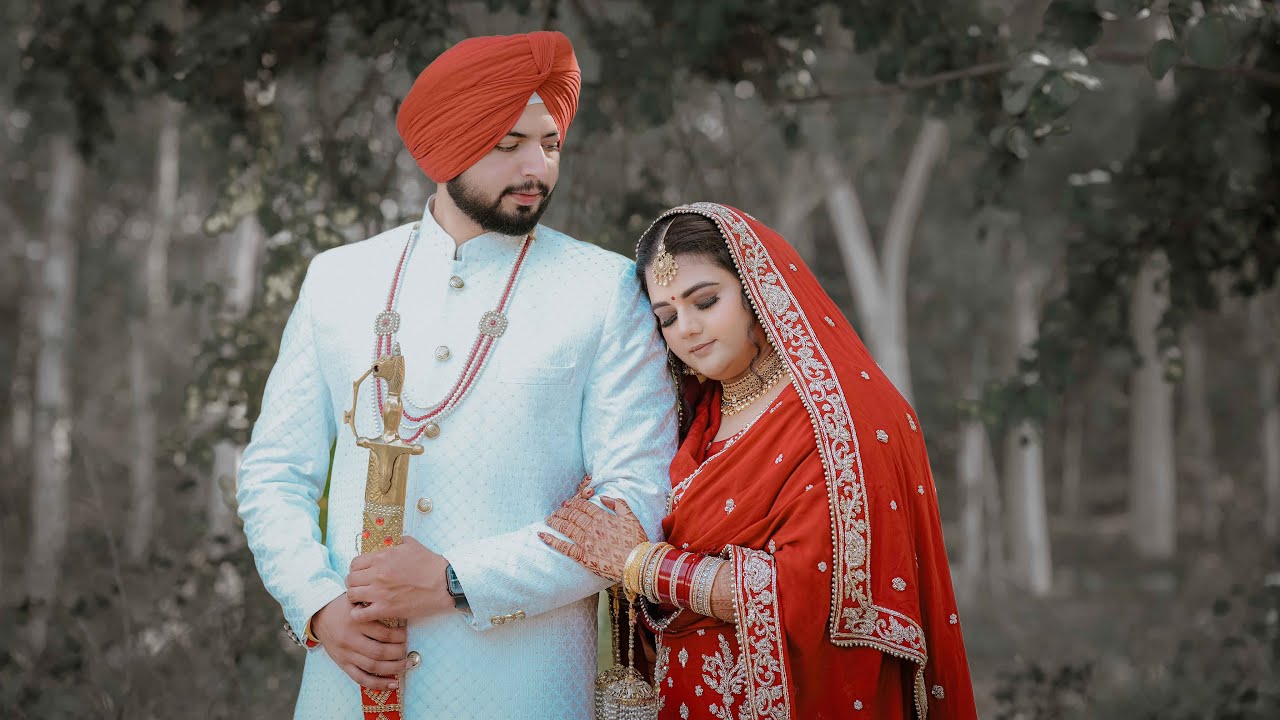 Latest Cinematic Wedding Highlights 2024 4K || Karanjot & Parvjot || Rajesh Cheema Photography