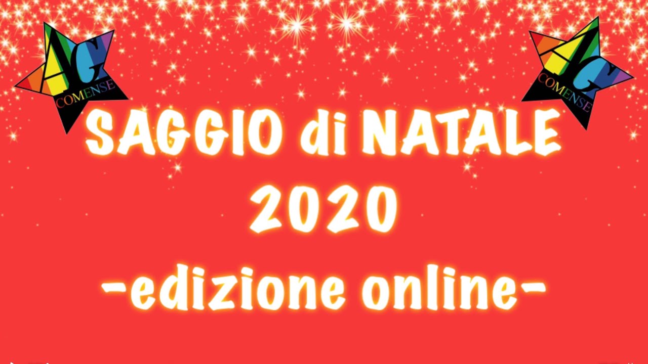 SAGGIO di NATALE 2020 - edizione online