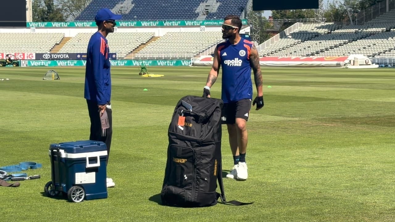 Indian ODI Team First Practice in Birmingham