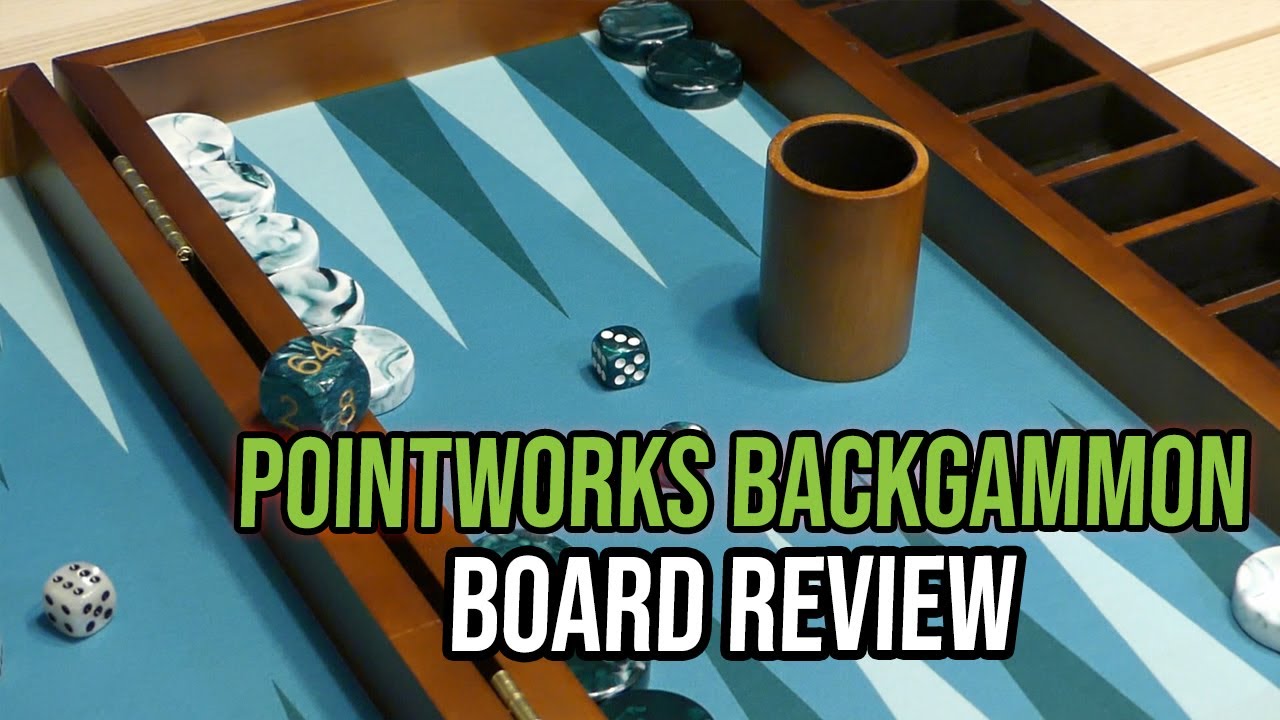 Обзор доски для игры в нарды Pointworks