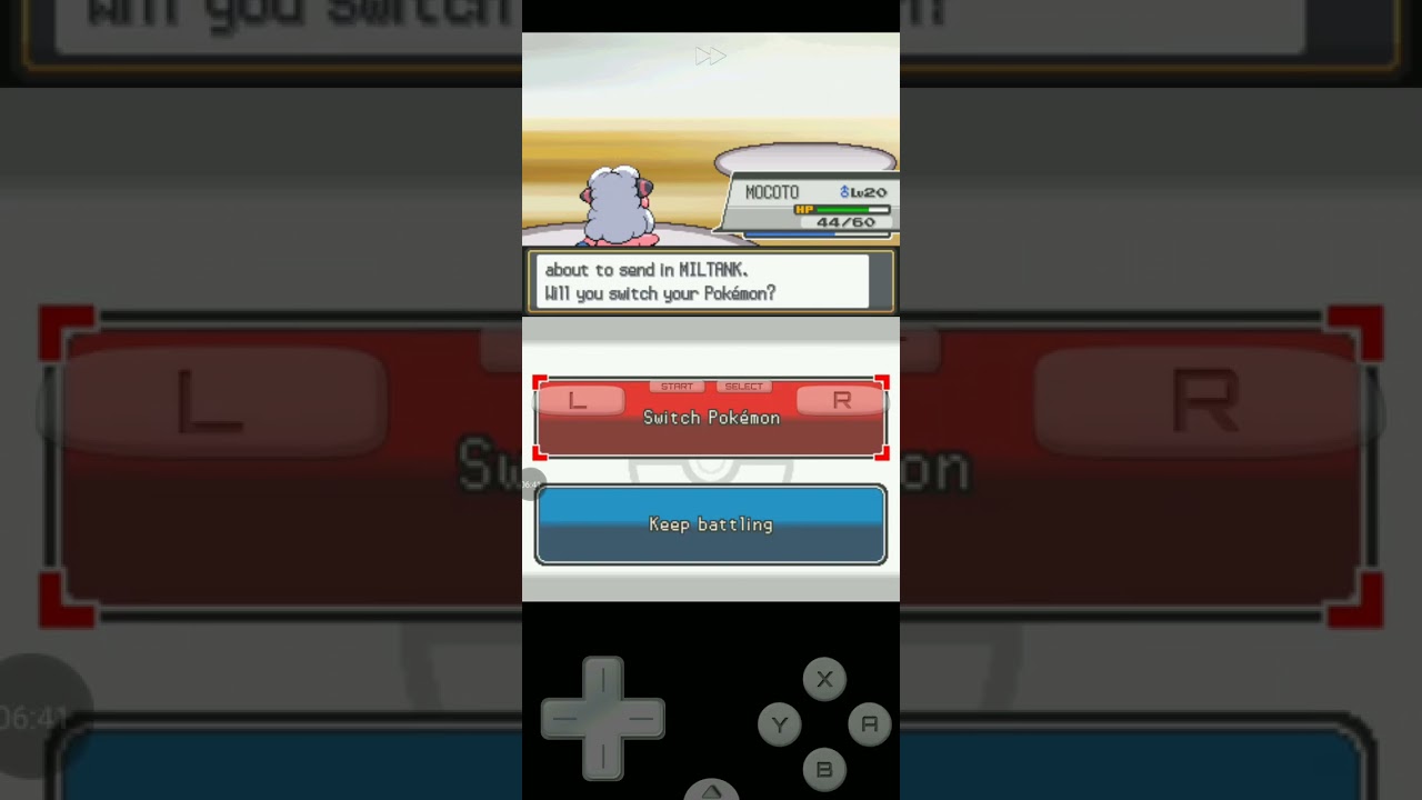 Jogando Pokémon heart Golden são Silver