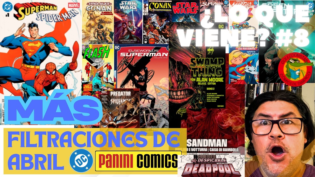 Más y MÁS FILTRACIONES de DC PANINI México para Abril ¿Lo que se viene? #8