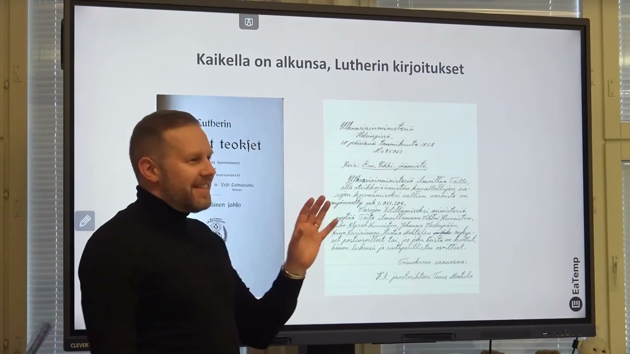 Antti Kuusiston esitelmä Erik Örn 1 4 2025
