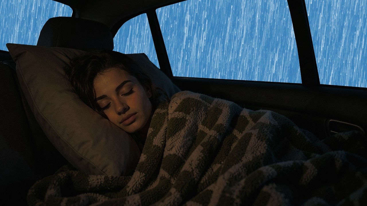 Rain sounds for sleeping - Natural rain and dripping sounds for deep sleep, meditation, study dormir