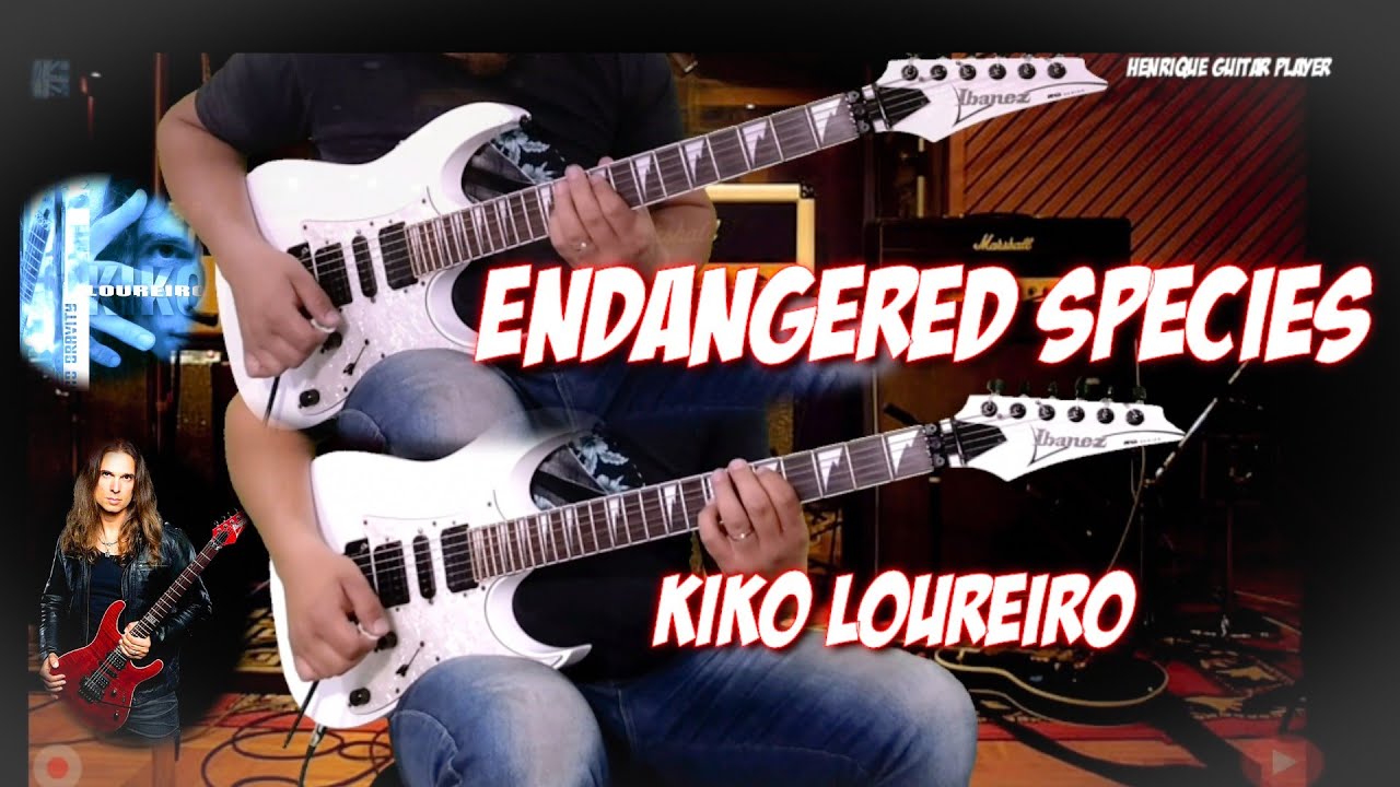Kiko Loureiro - Endangered Species - Cover