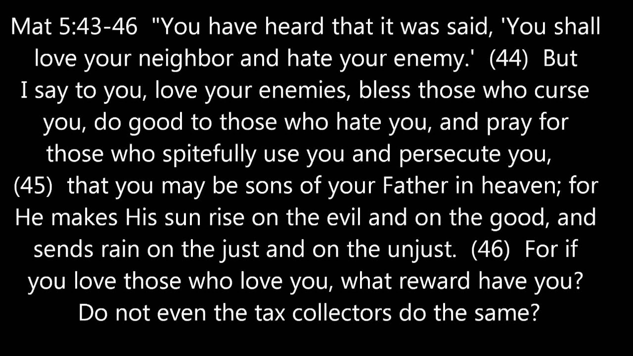 The Sermon on the Mount: Matthew 5-7