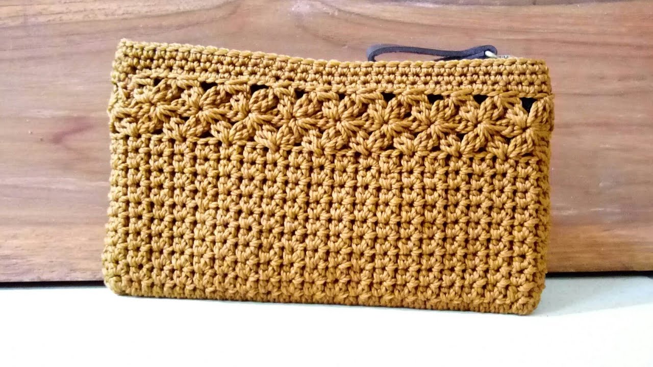Dompet rajut | Crochet pouch purse