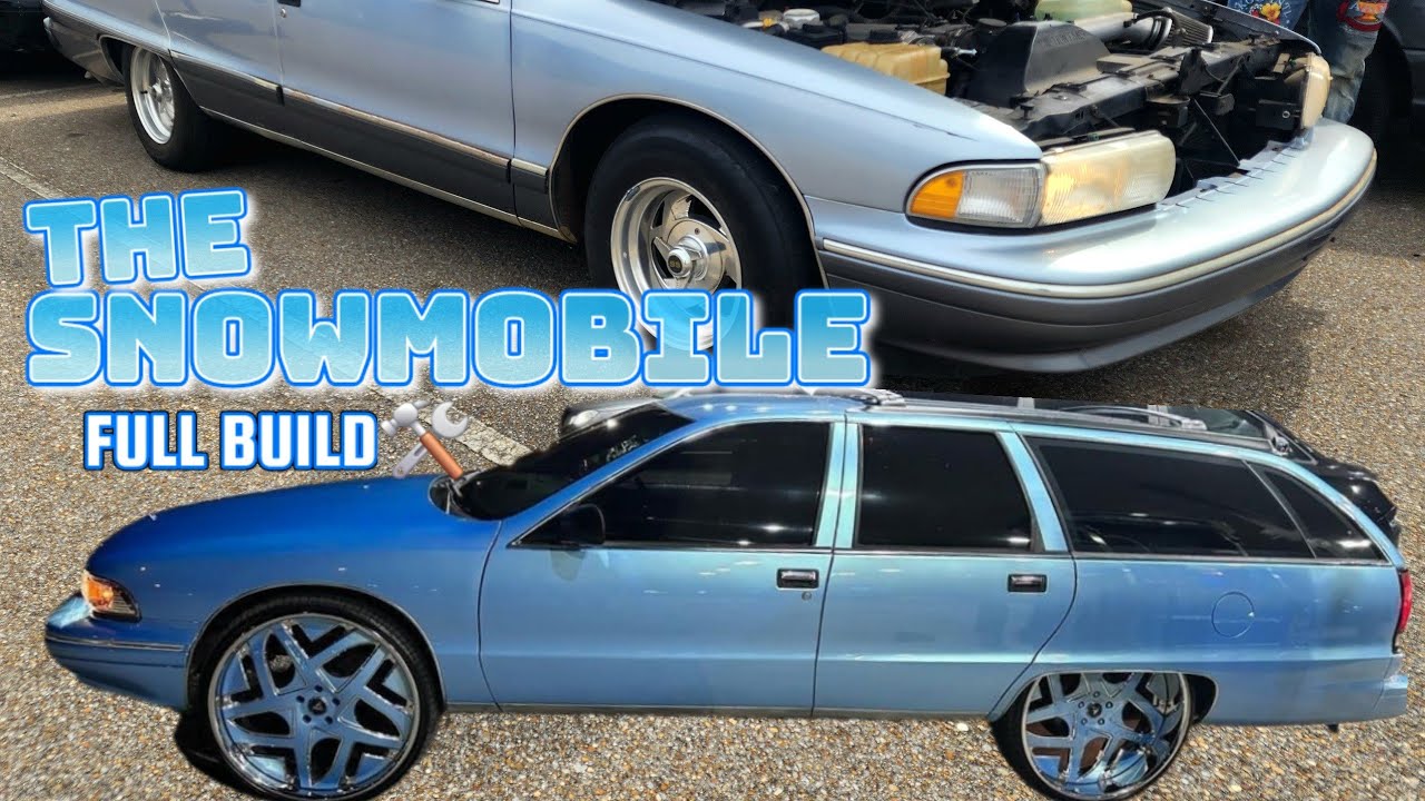 331 Kustomz: 1996 Caprice Wagon Full Build! Fresh Paint + Music + 26s  