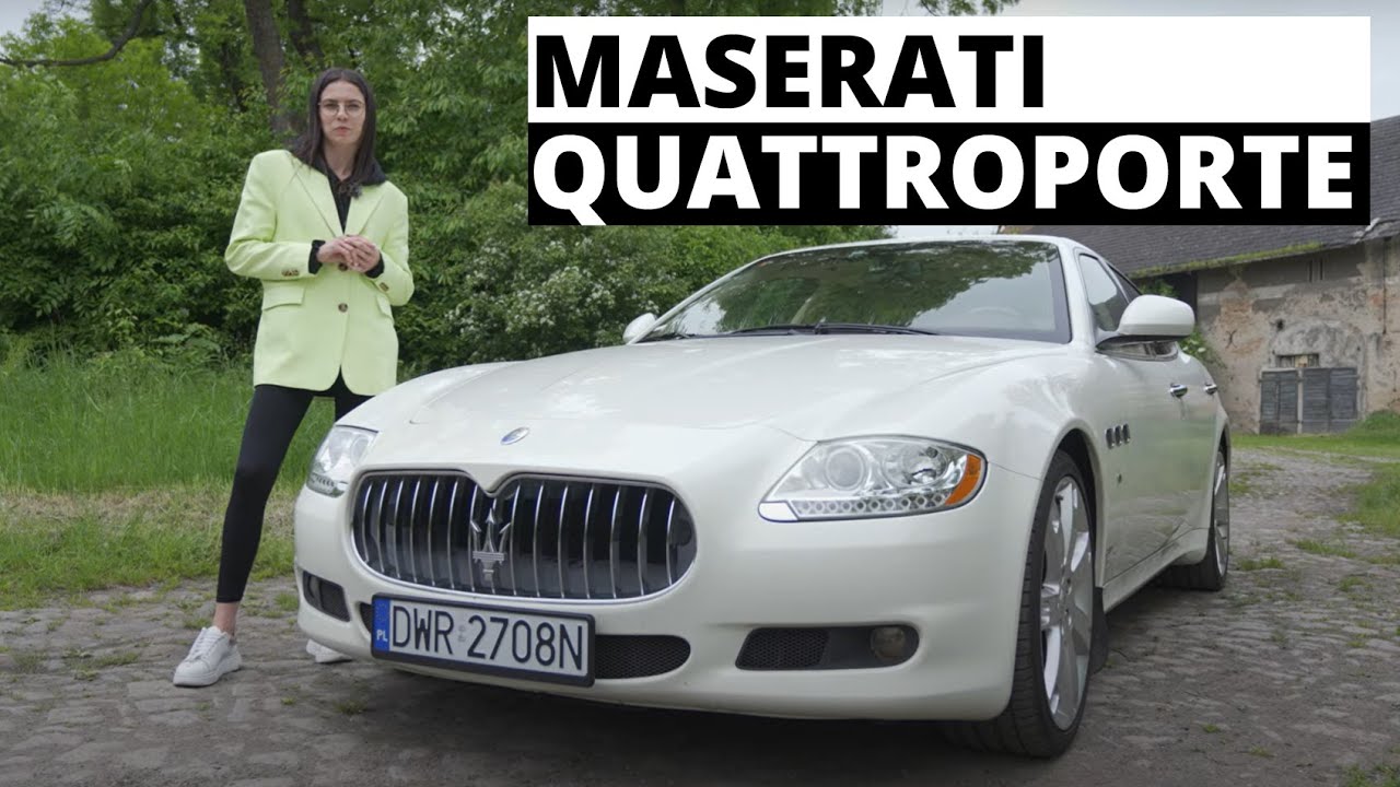 Maserati Quattroporte - import z Japonii z niespodzianką