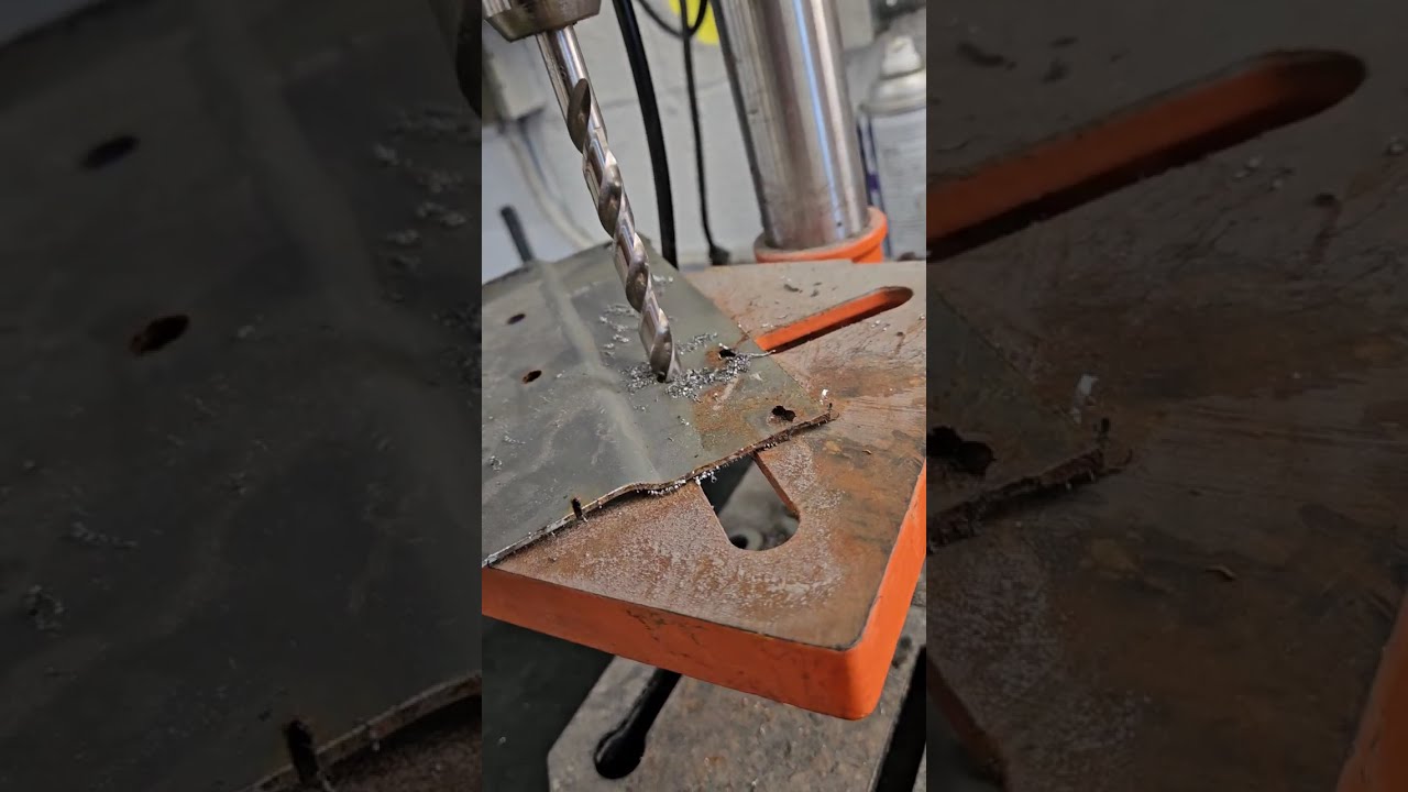 Drilling 1480 megapascal steel!!